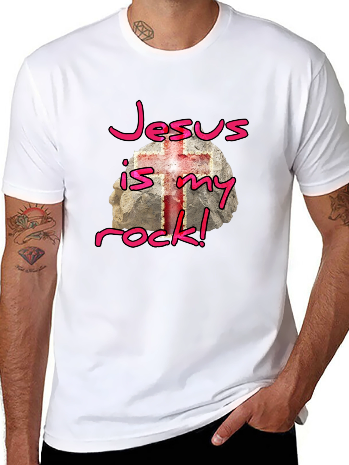 Jesus is My Rock T-Shirt