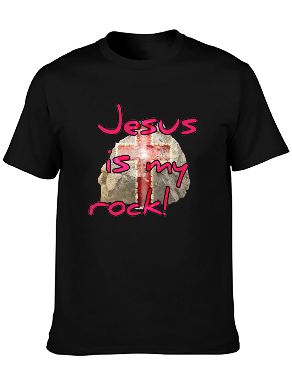 Jesus is My Rock T-Shirt