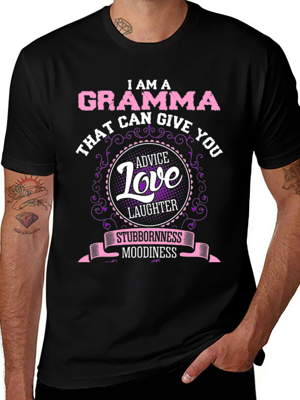 I am a Gramma T-Shirt Advice Love Laughter