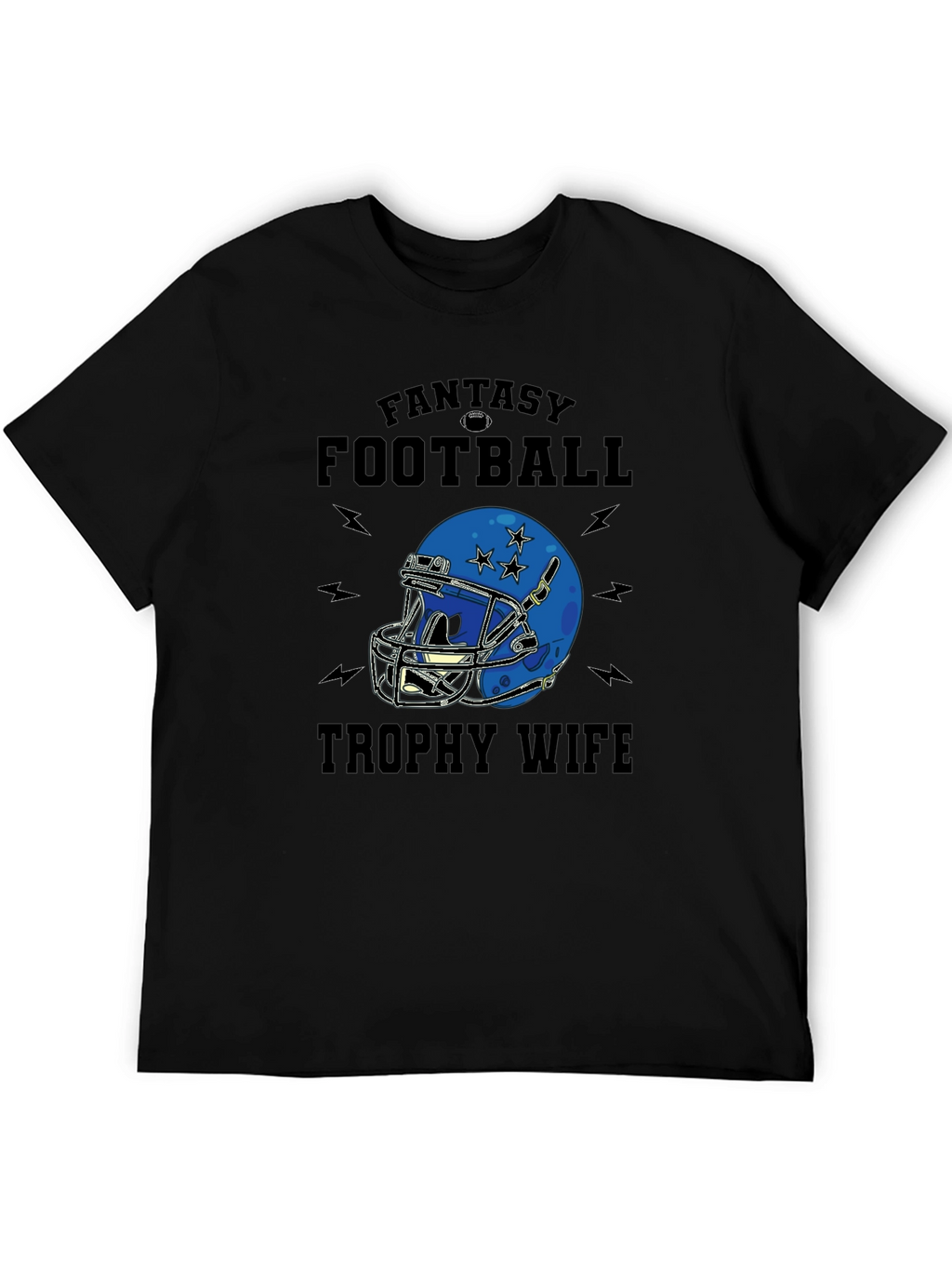 Fantasy Football Trophy Wife Graphic Tee