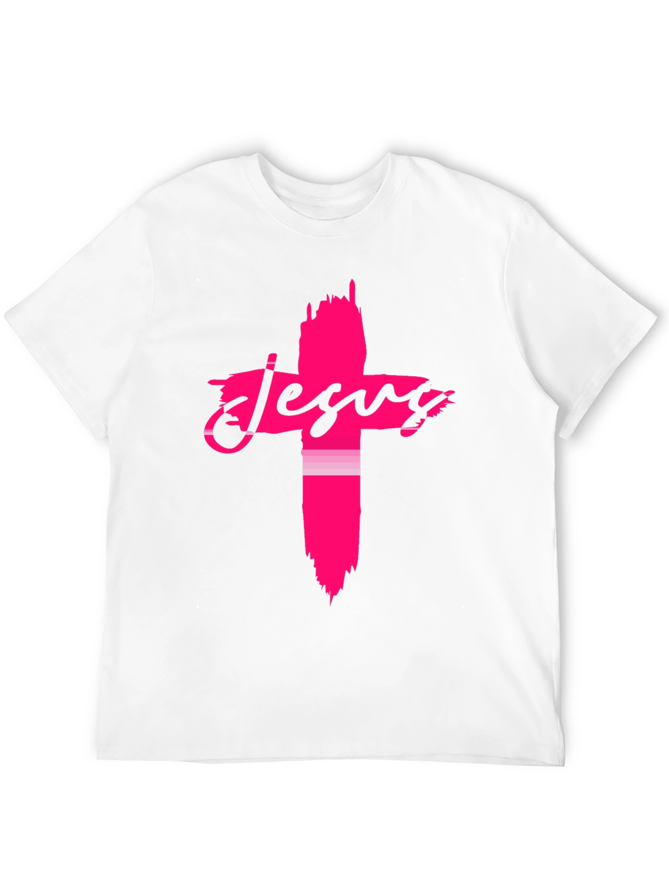 Jesus Cross Graphic Tee - Stylish Christian Apparel
