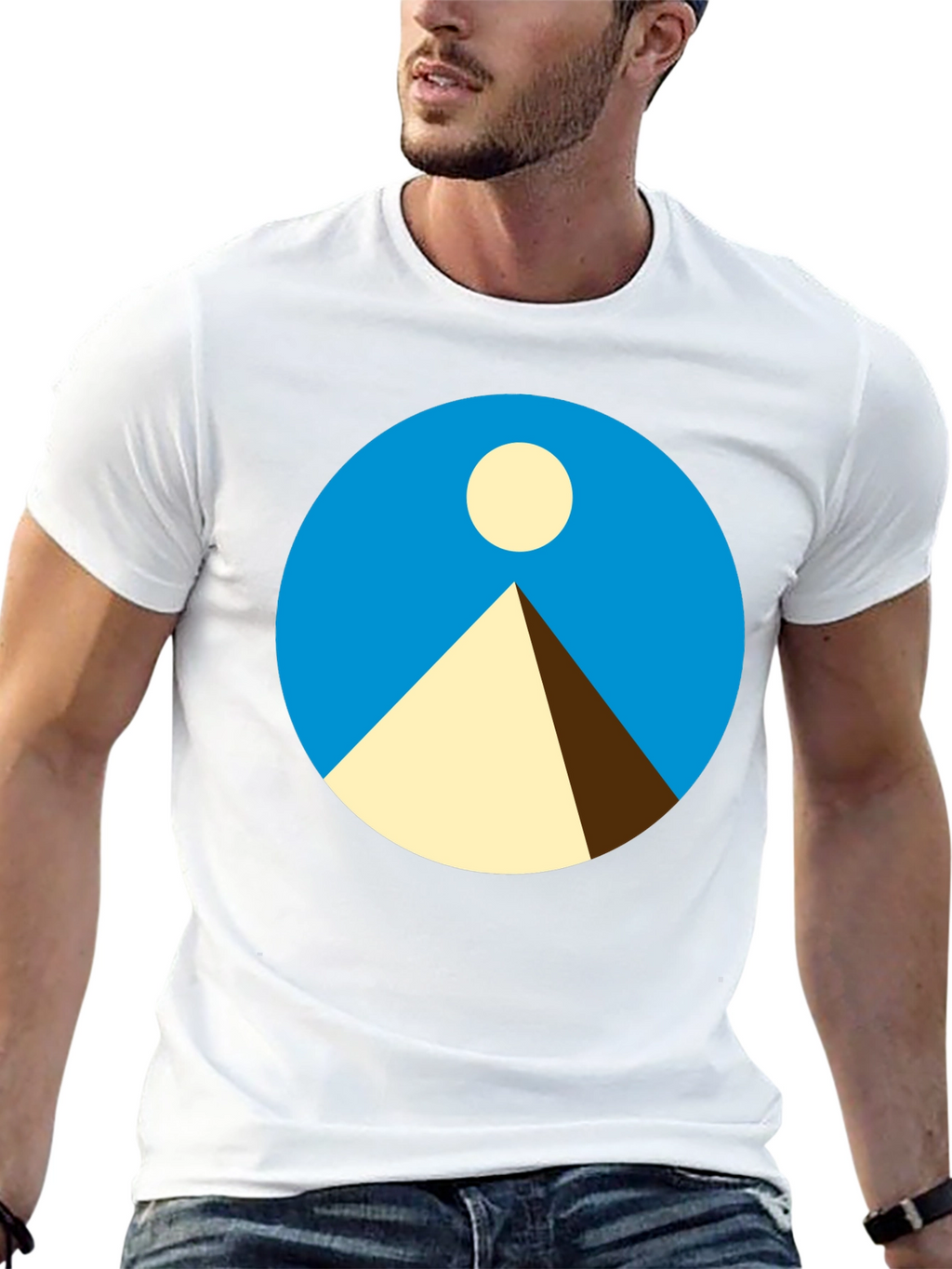 Minimalist Circle T-Shirt