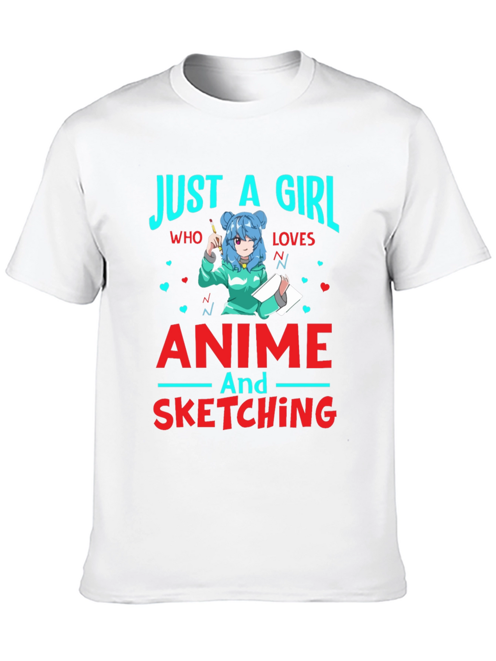 Anime & Sketching Girls T-Shirt