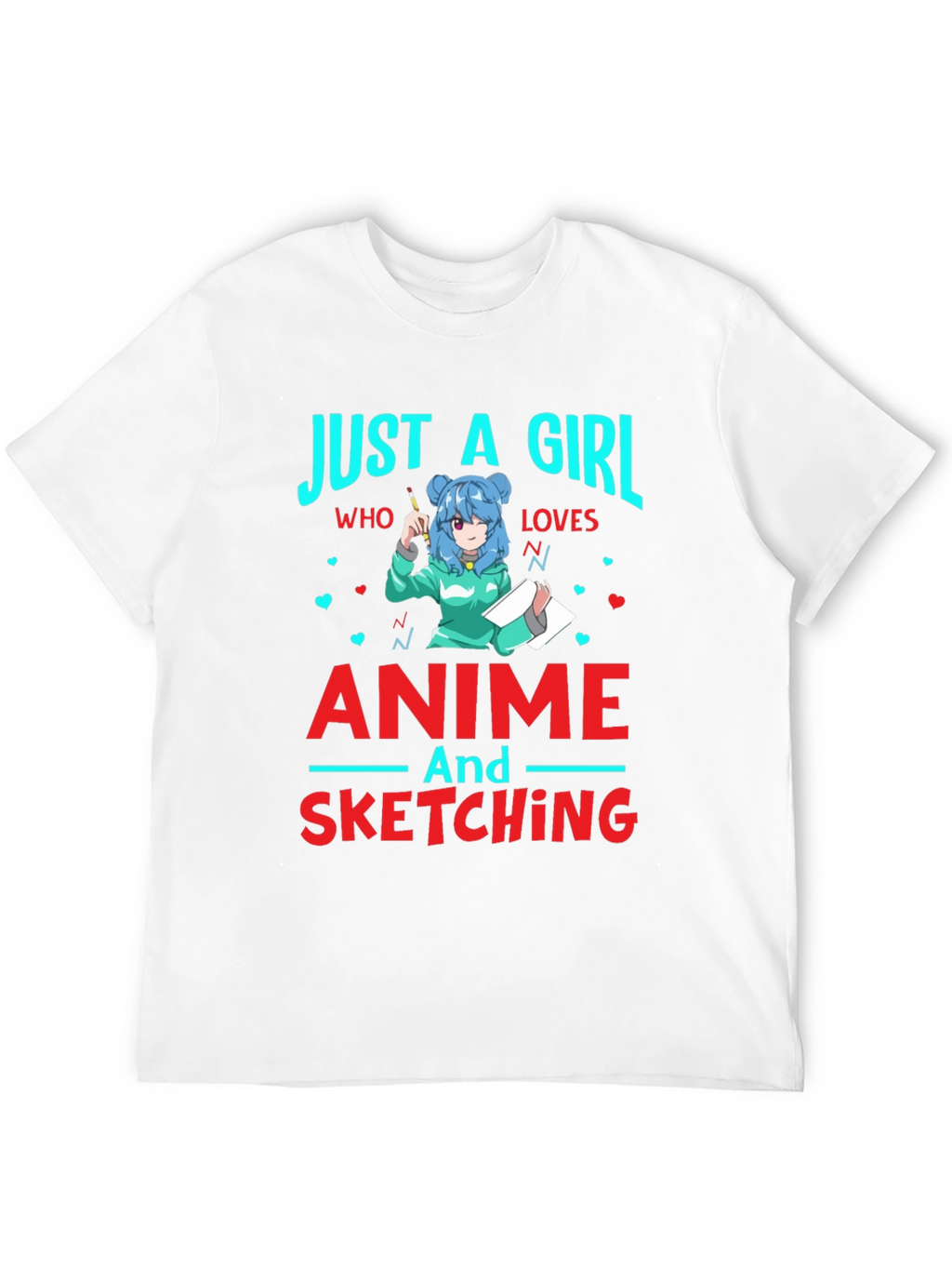 Anime & Sketching Girls T-Shirt