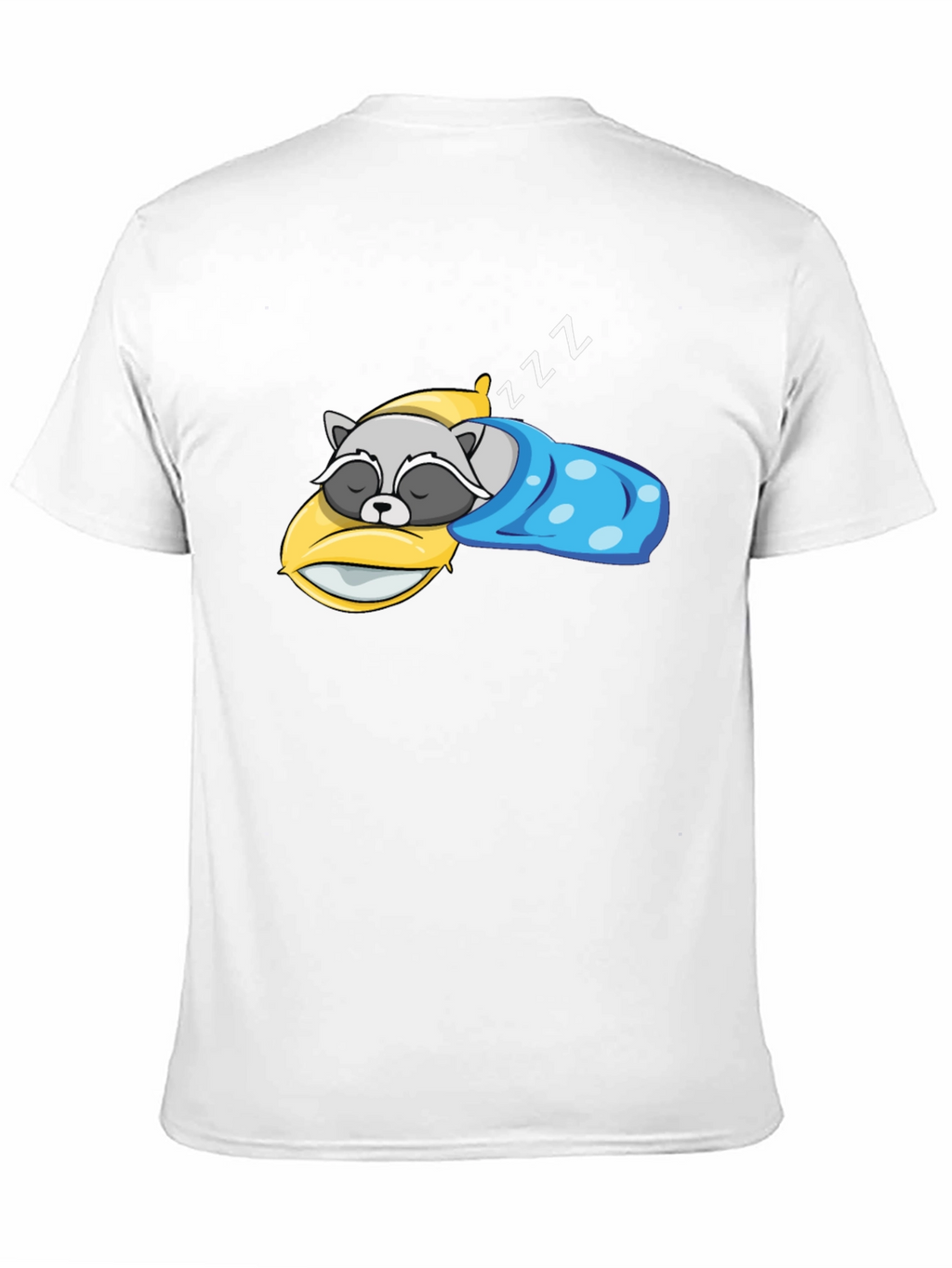 Sleeping Raccoon Graphic T-Shirt