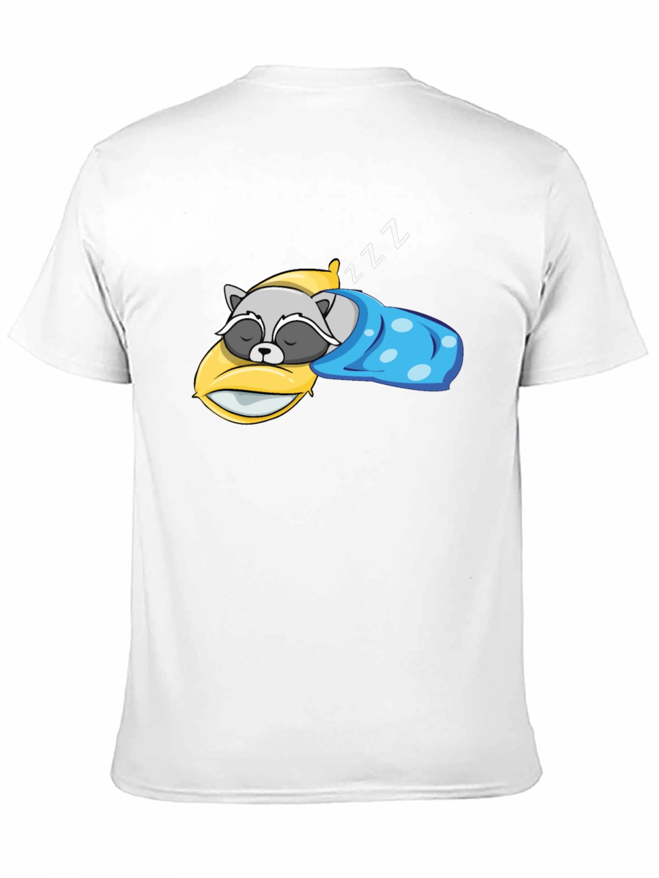 Sleeping Raccoon Graphic T-Shirt