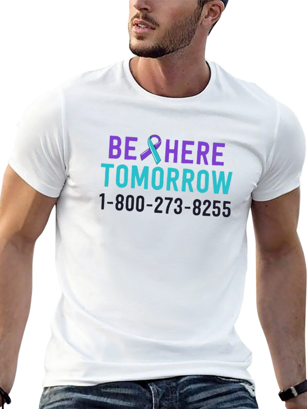 Be Here Tomorrow T-Shirt Suicide Prevention