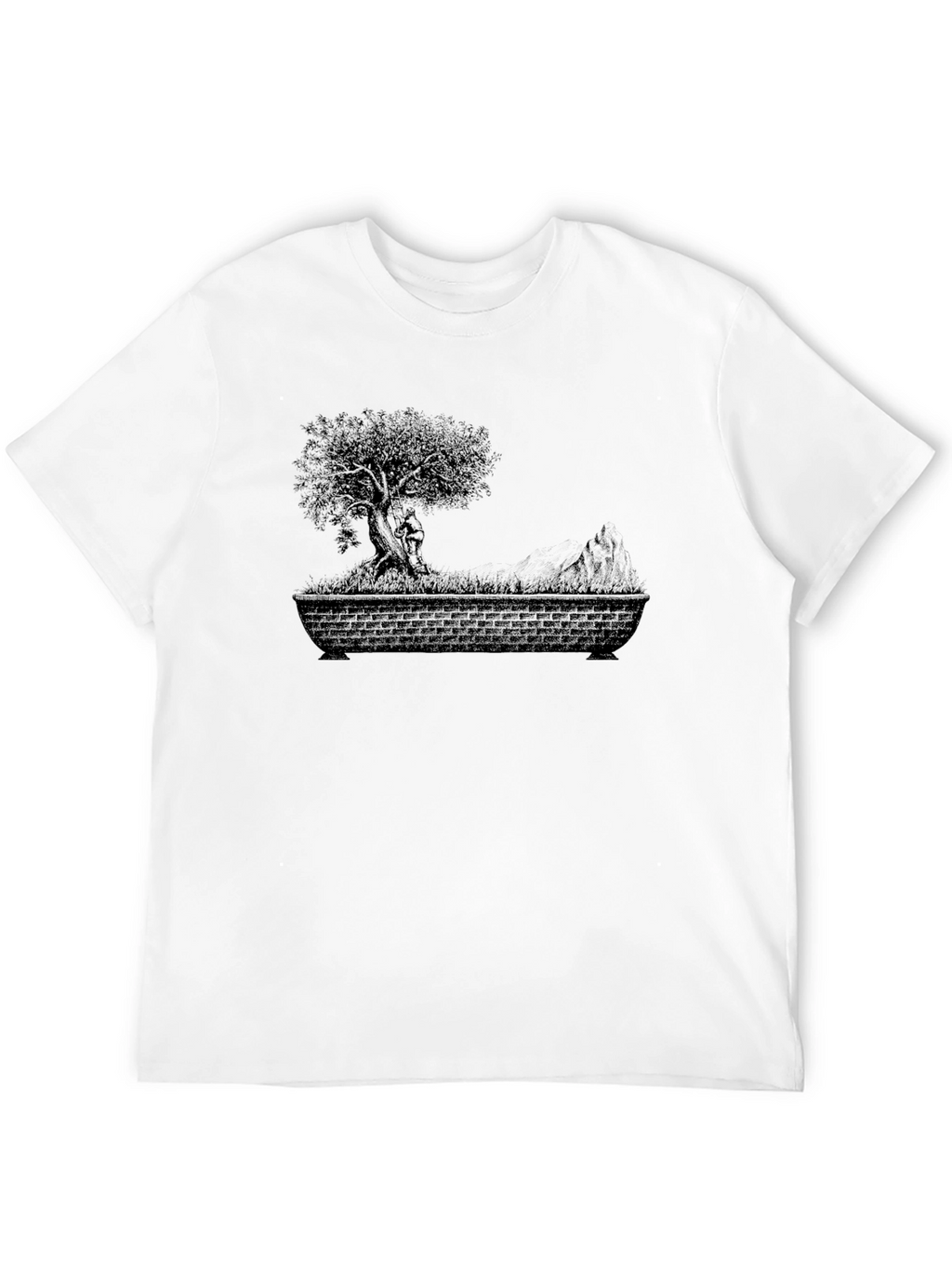 Bonsai Tree T-Shirt - Unique Nature Design