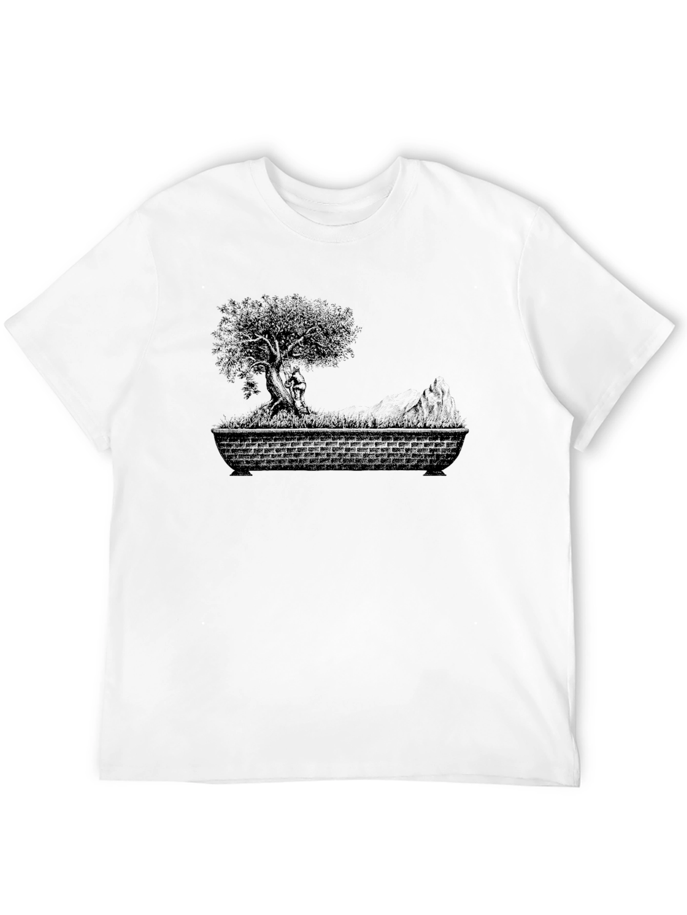 Bonsai Tree T-Shirt - Unique Nature Design