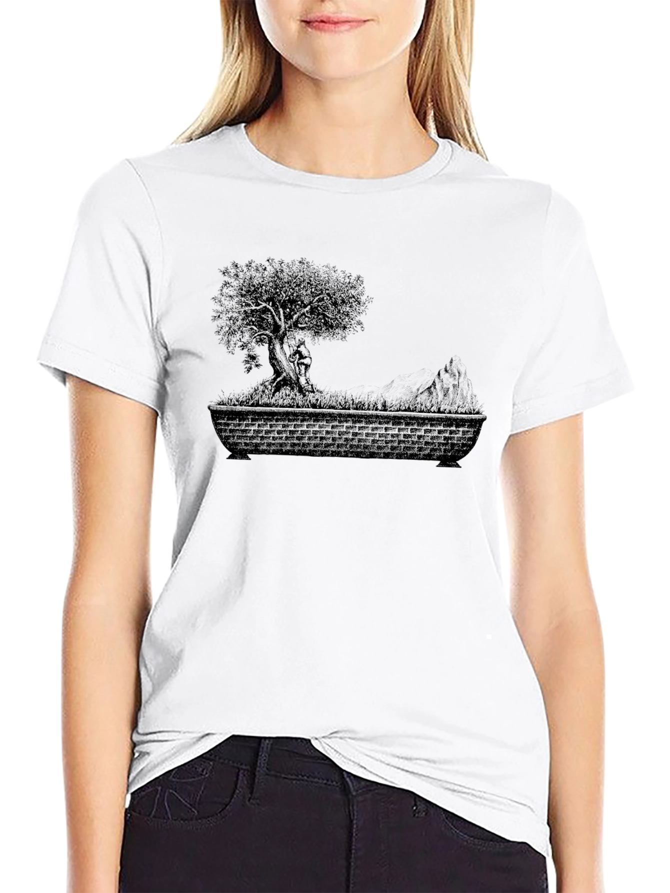 Bonsai Tree T-Shirt - Unique Nature Design