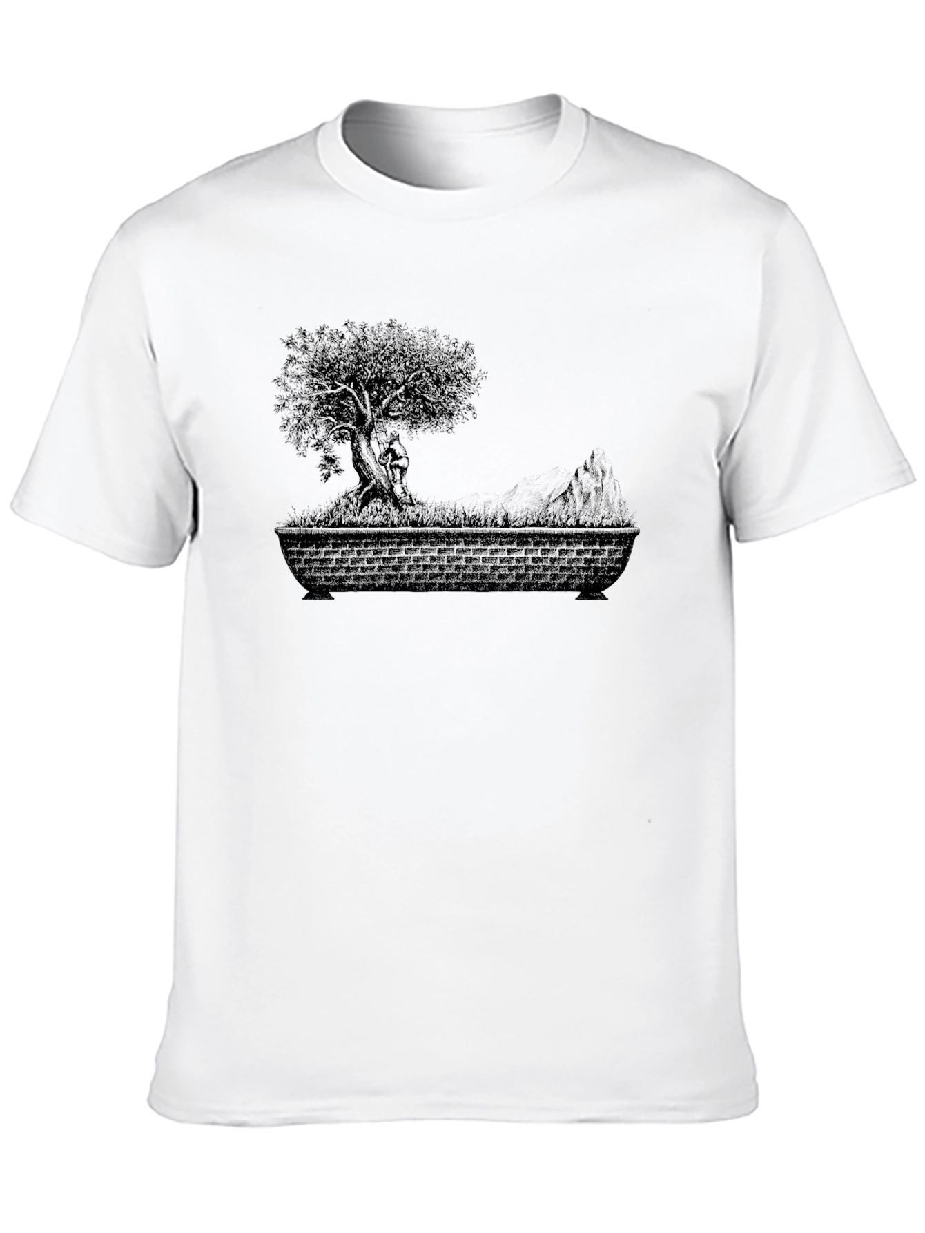 Bonsai Tree T-Shirt - Unique Nature Design