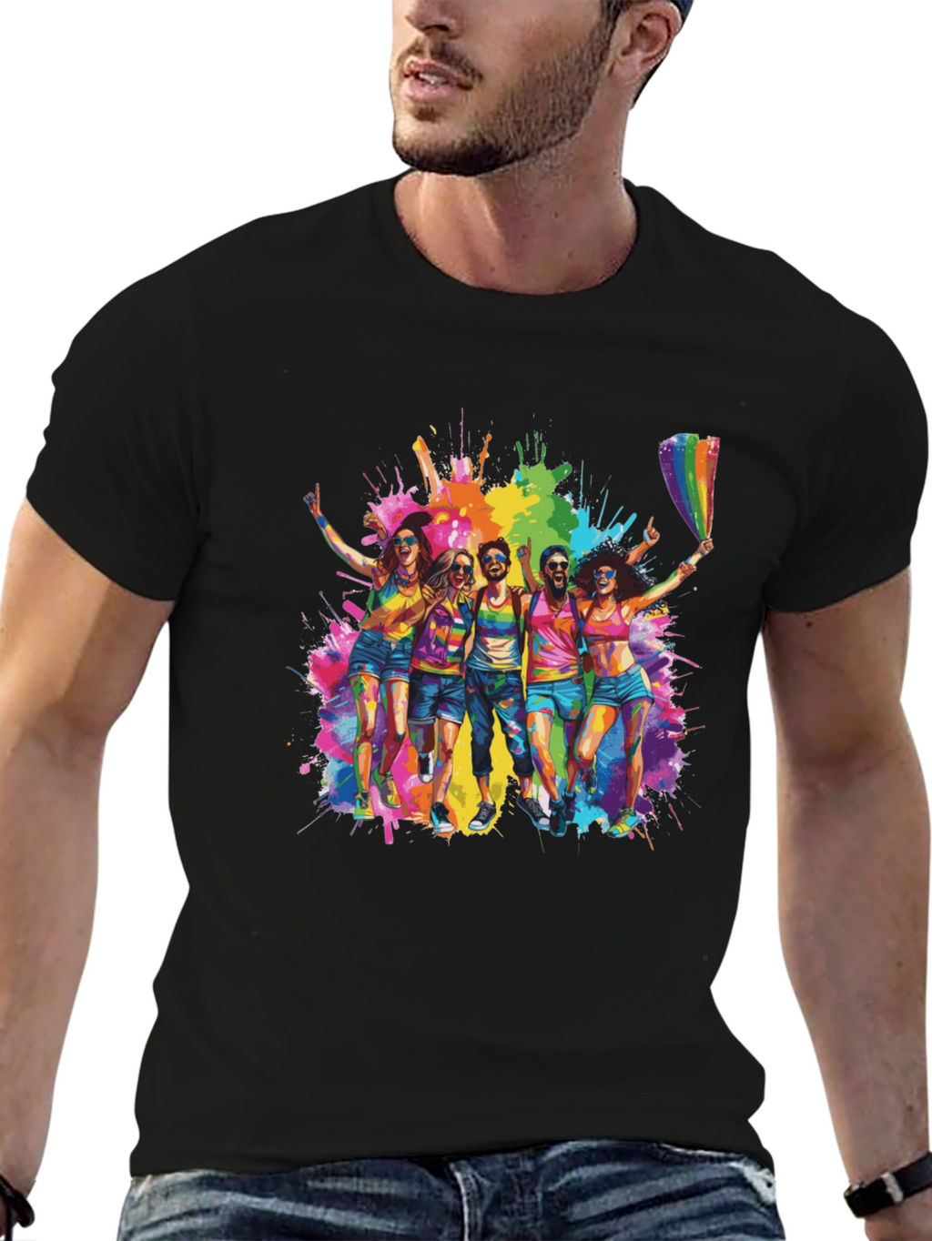Pride Celebration Graphic Tee