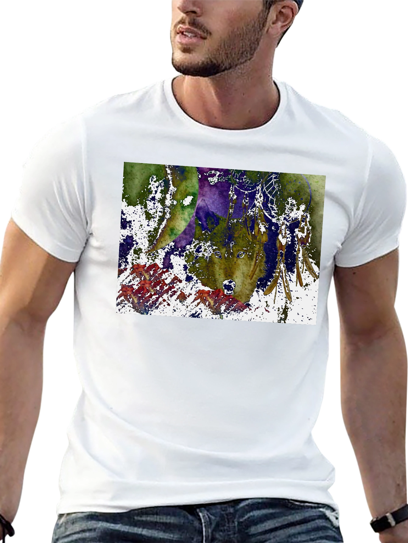 Wolf Dreamcatcher T-Shirt