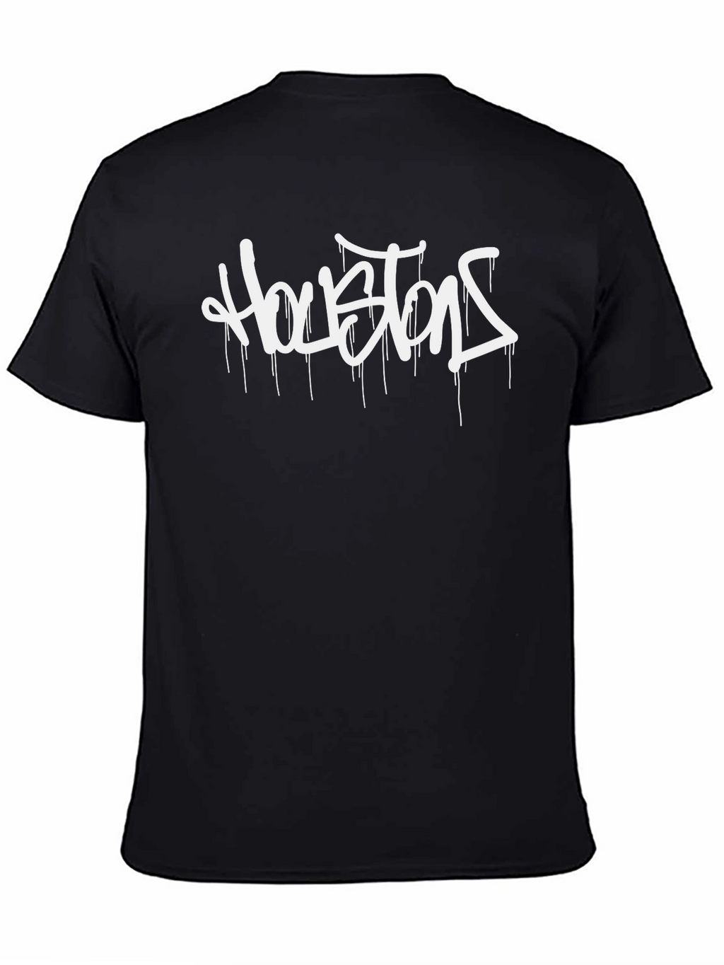 Houston Dripping Graffiti T-Shirt