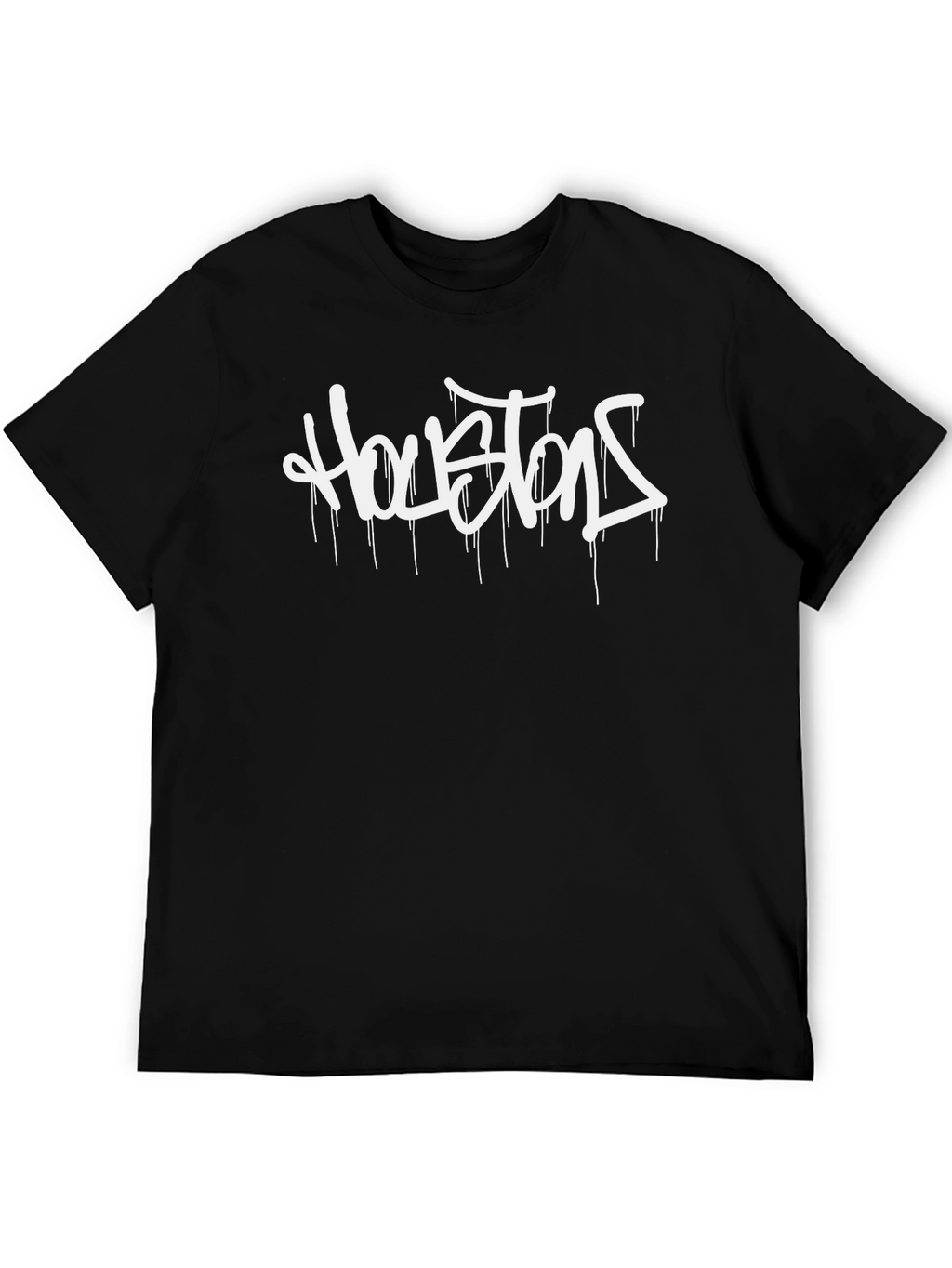 Houston Dripping Graffiti T-Shirt