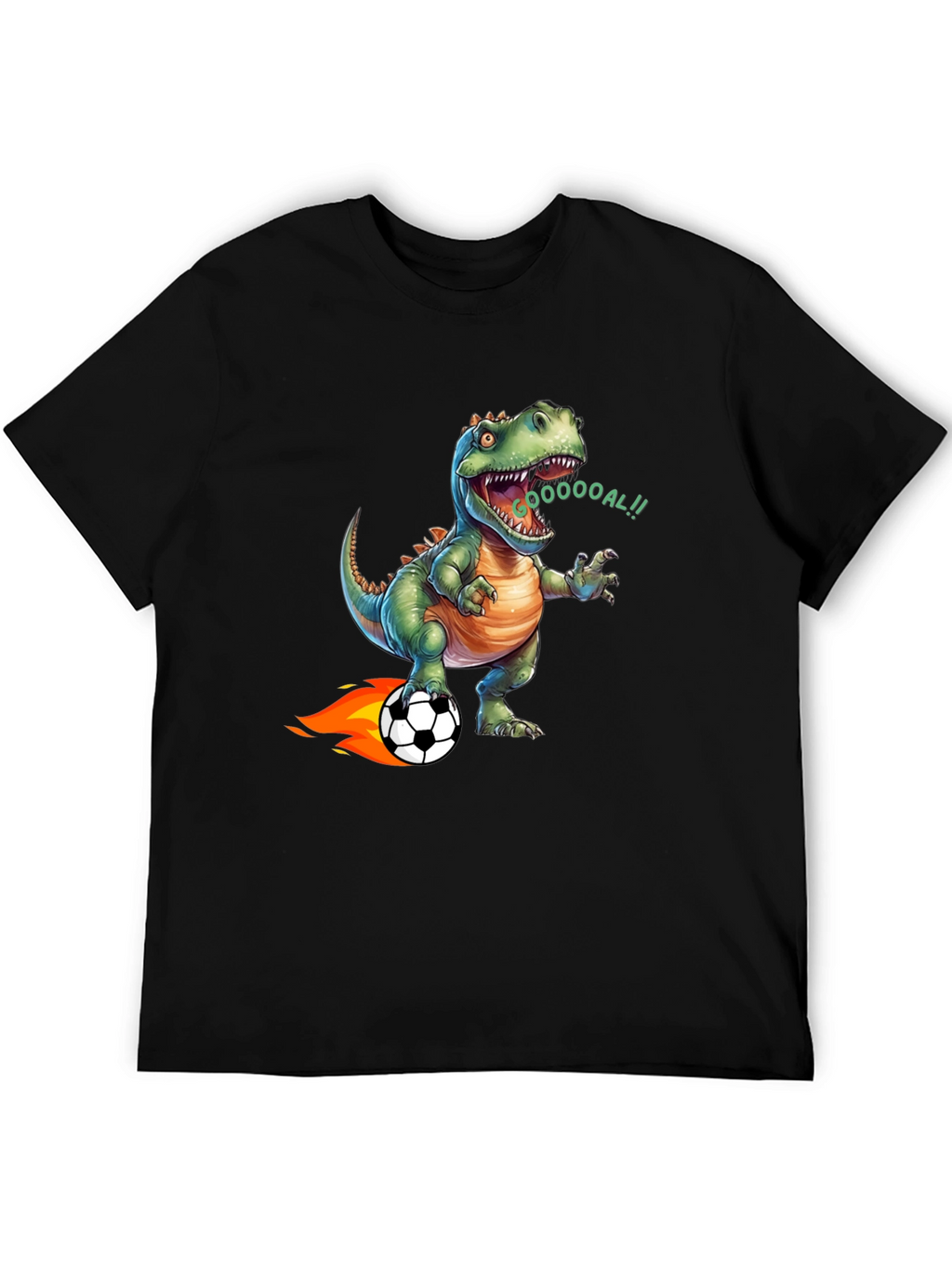 Dino Soccer T-Shirt - Roaring Fun!