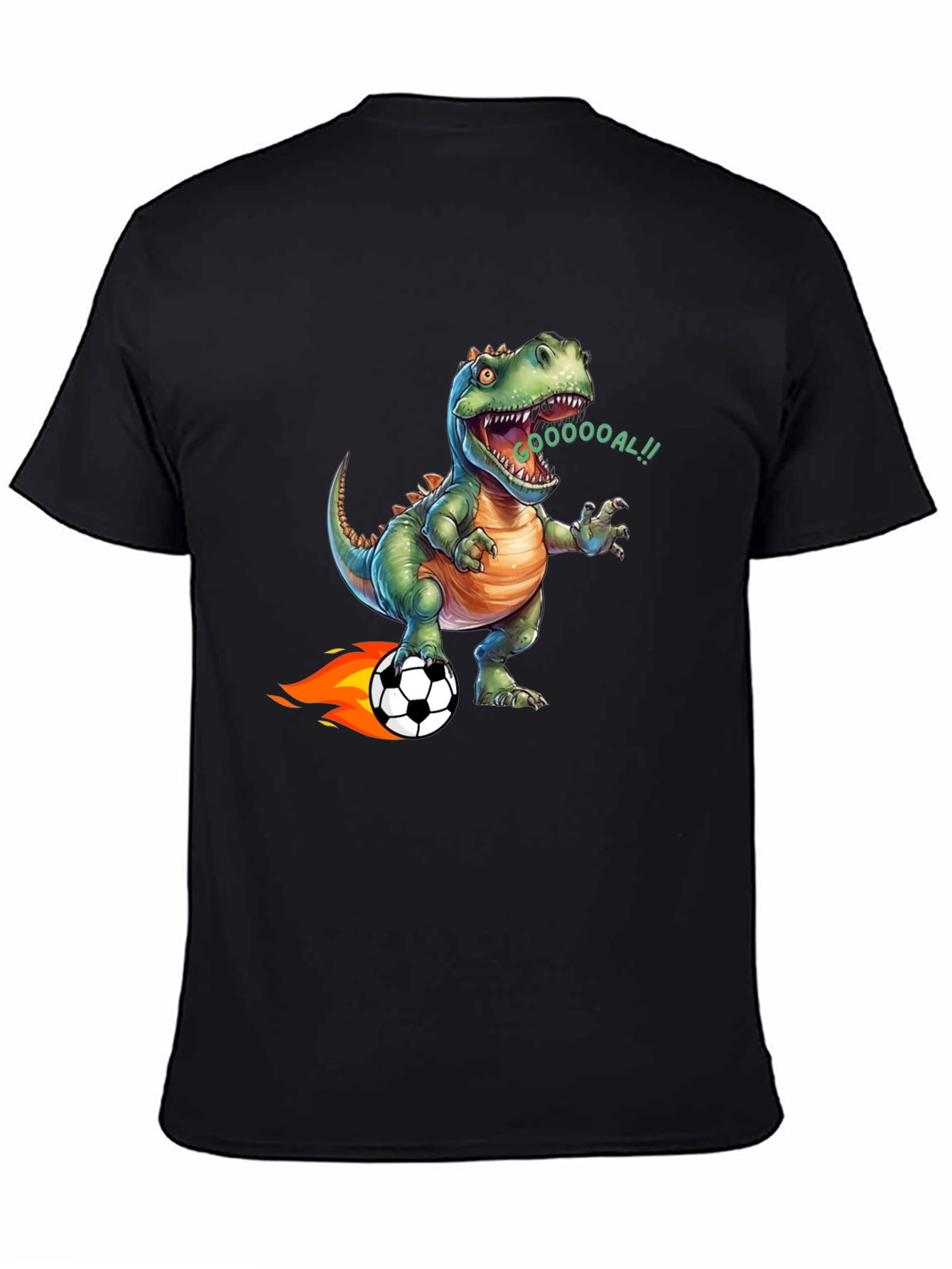 Dino Soccer T-Shirt - Roaring Fun!