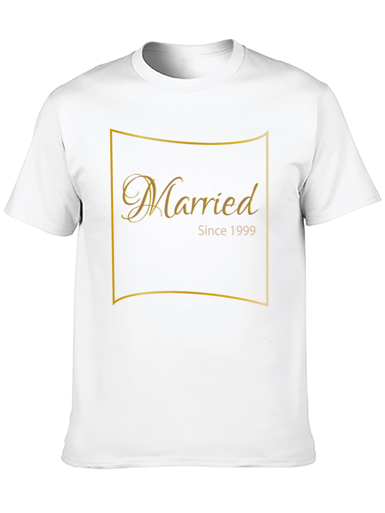 Married Since 1999 Black T-Shirt