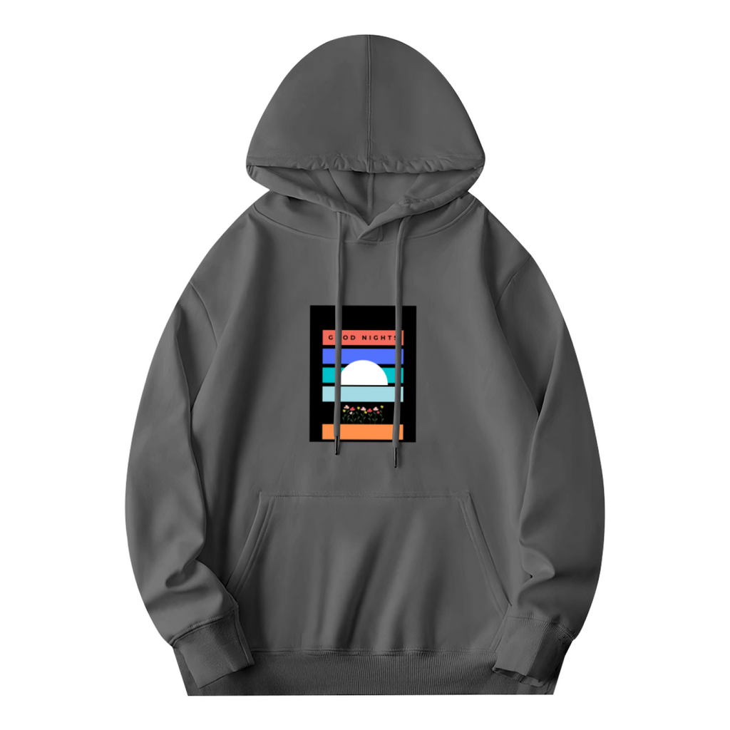 Geometric Art Hoodie - Modern Pattern Pullover #0564
