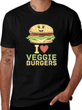 I Love Veggie Burgers T-Shirt