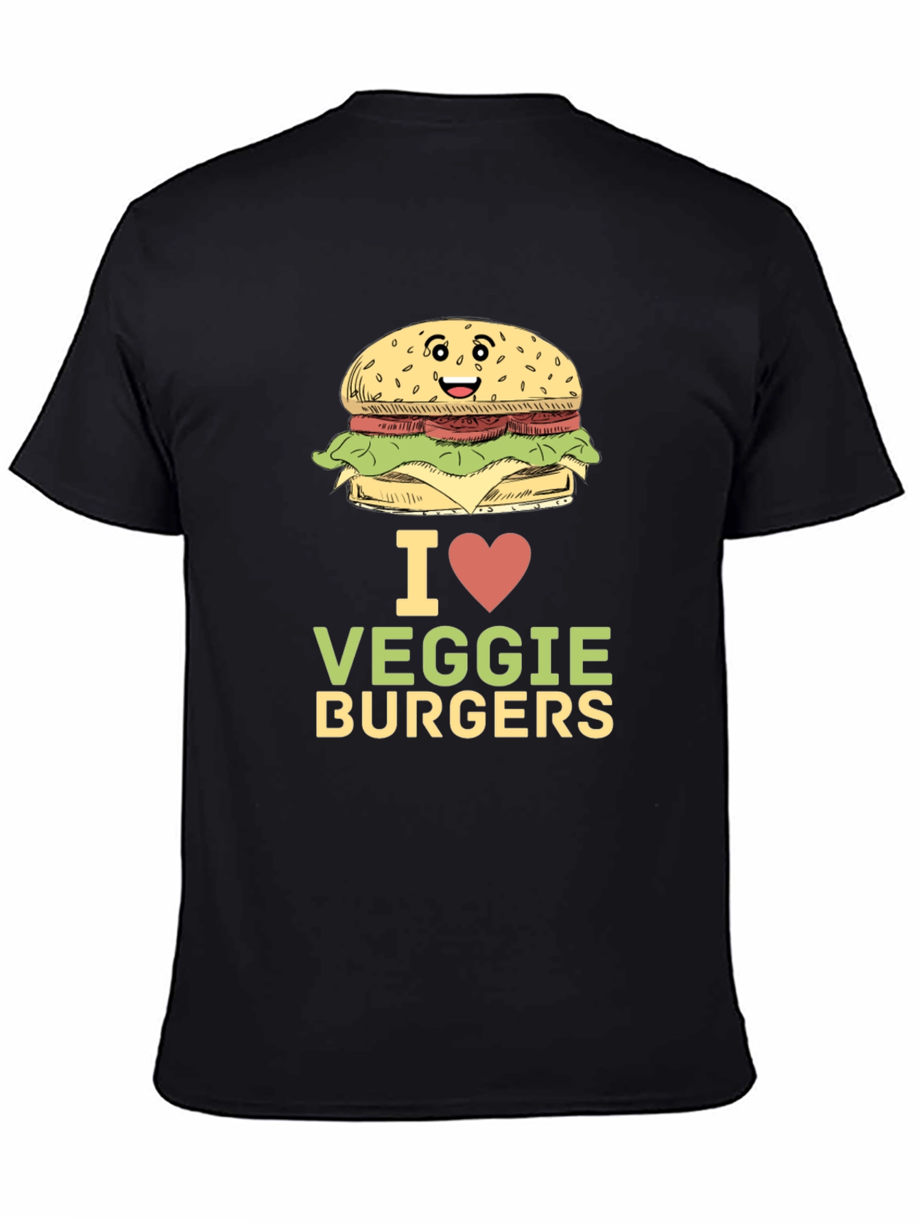 I Love Veggie Burgers T-Shirt