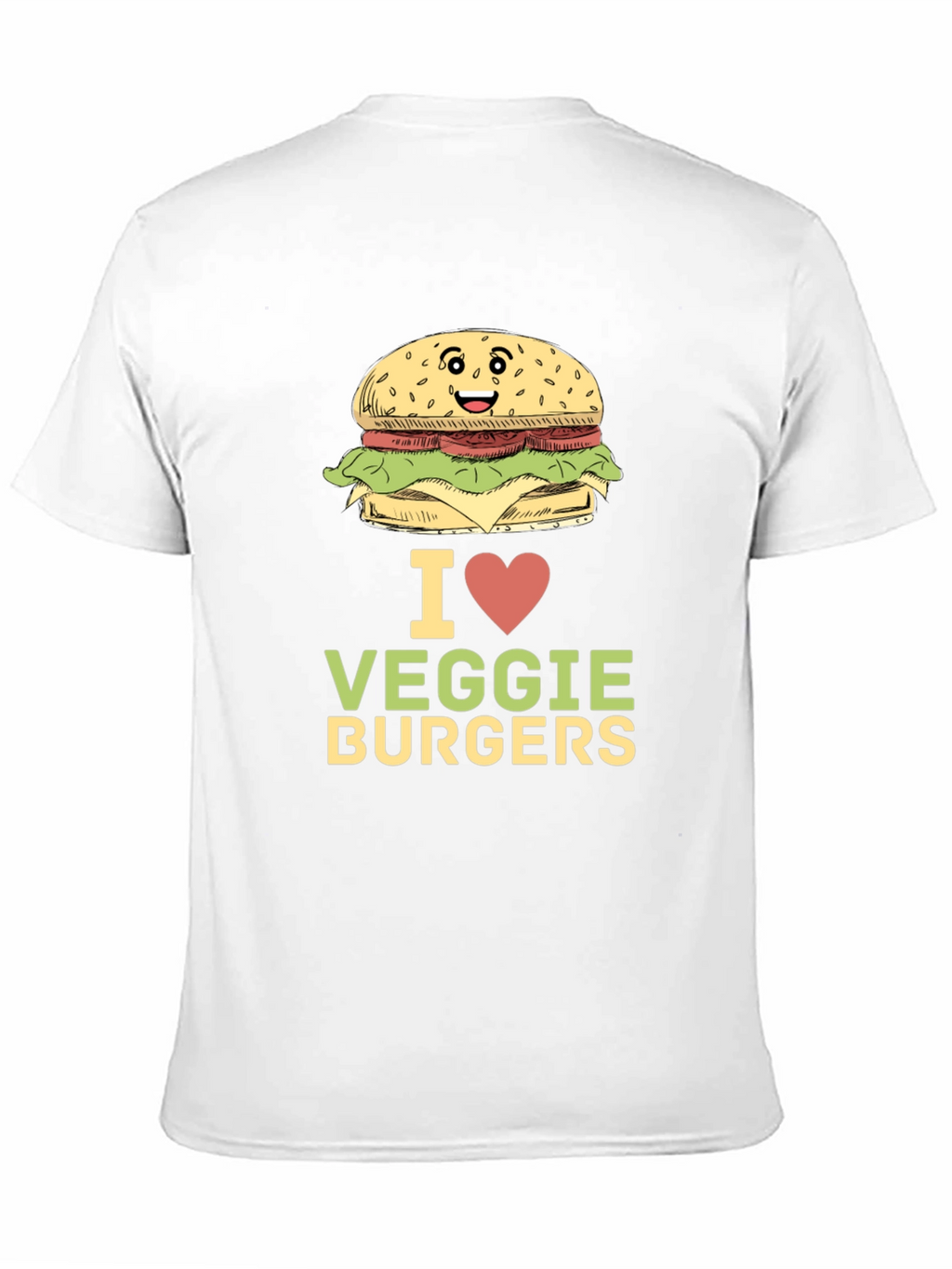 I Love Veggie Burgers T-Shirt