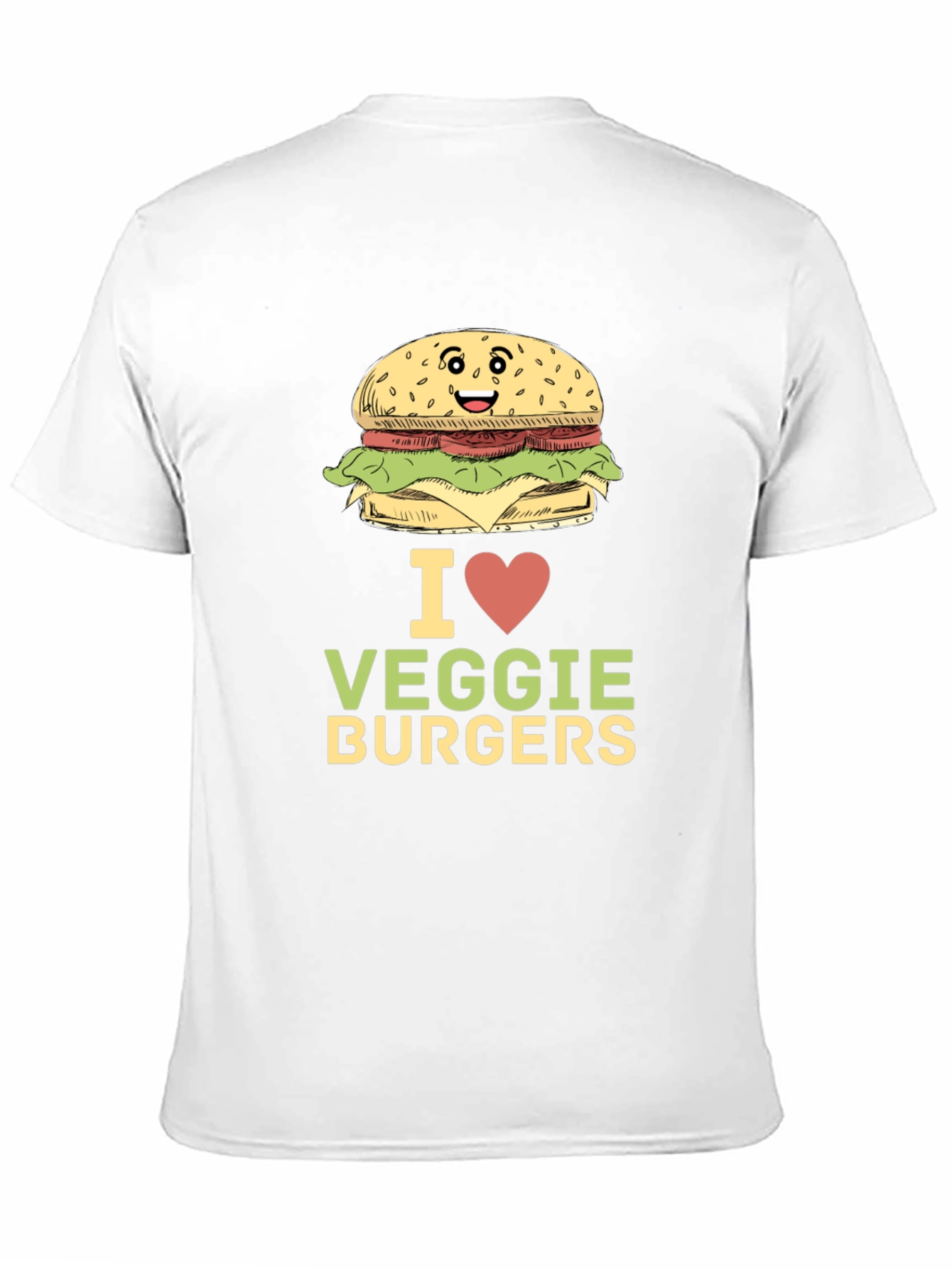 I Love Veggie Burgers T-Shirt