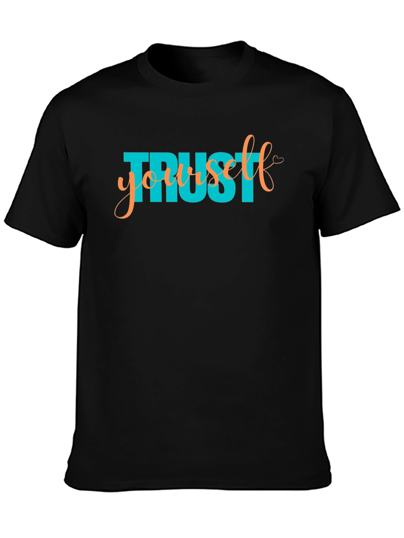 Trust Yourself Graphic Tee - Black