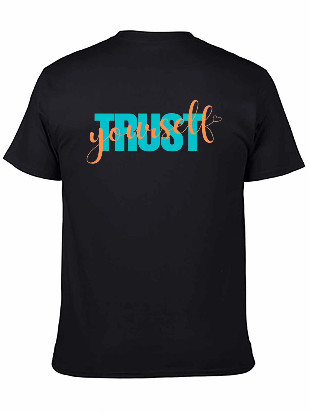 Trust Yourself Graphic Tee - Black