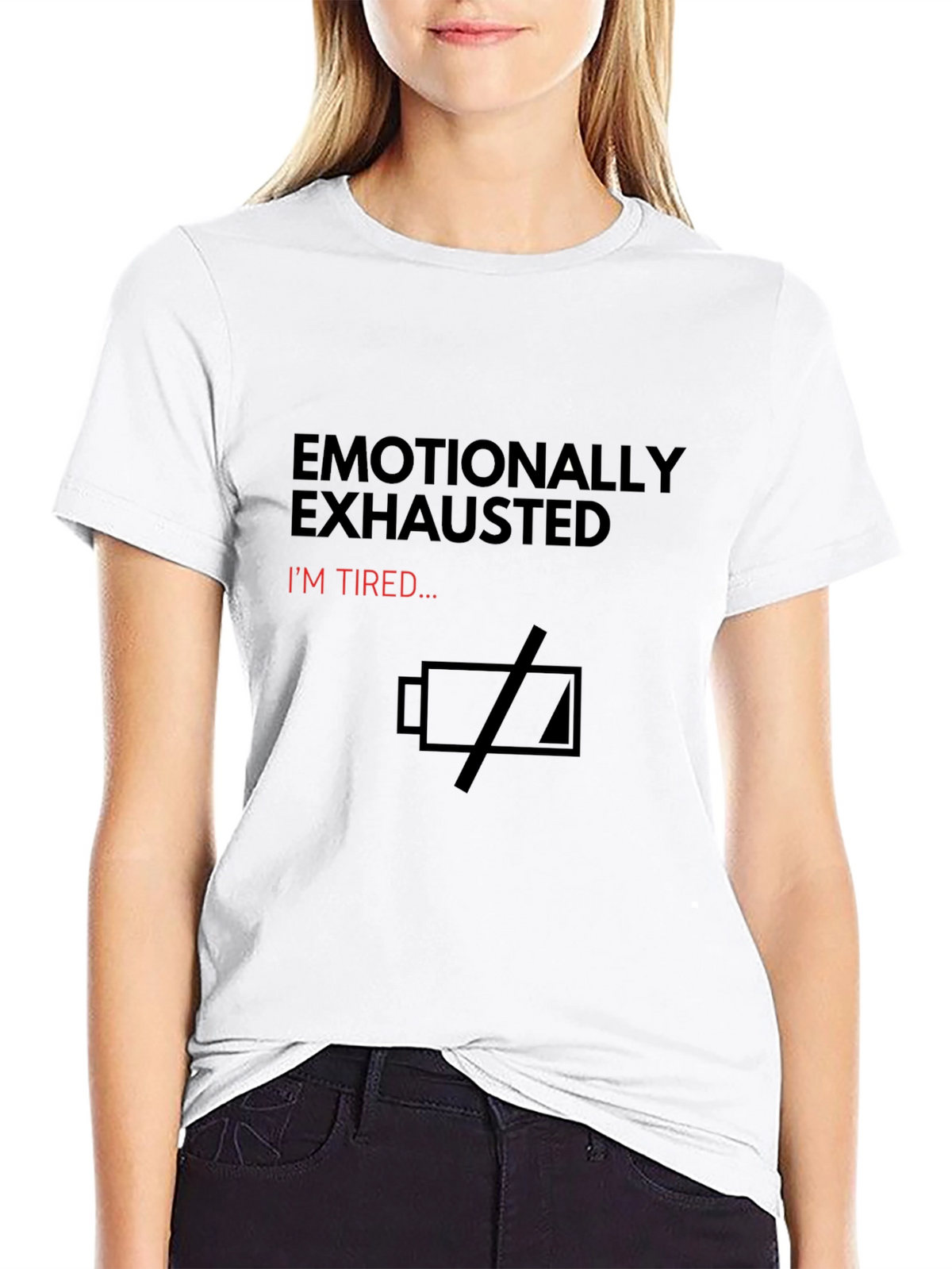 Emotionally Exhausted Graphic Tee - Funny Unisex T-Shirt