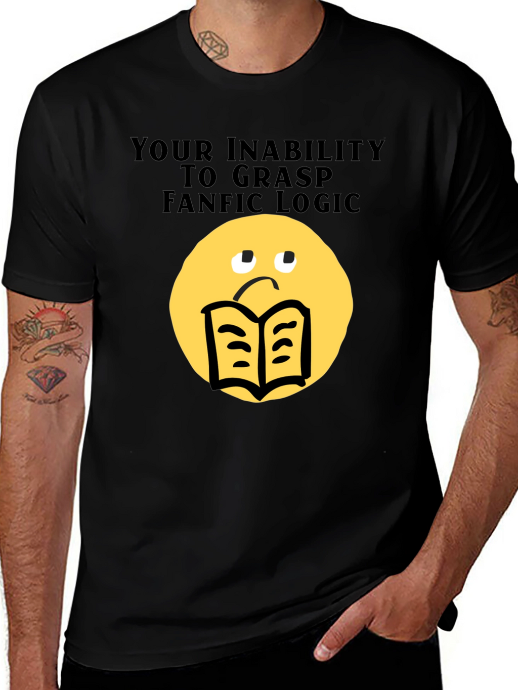 Fanfic Logic Graphic T-Shirt