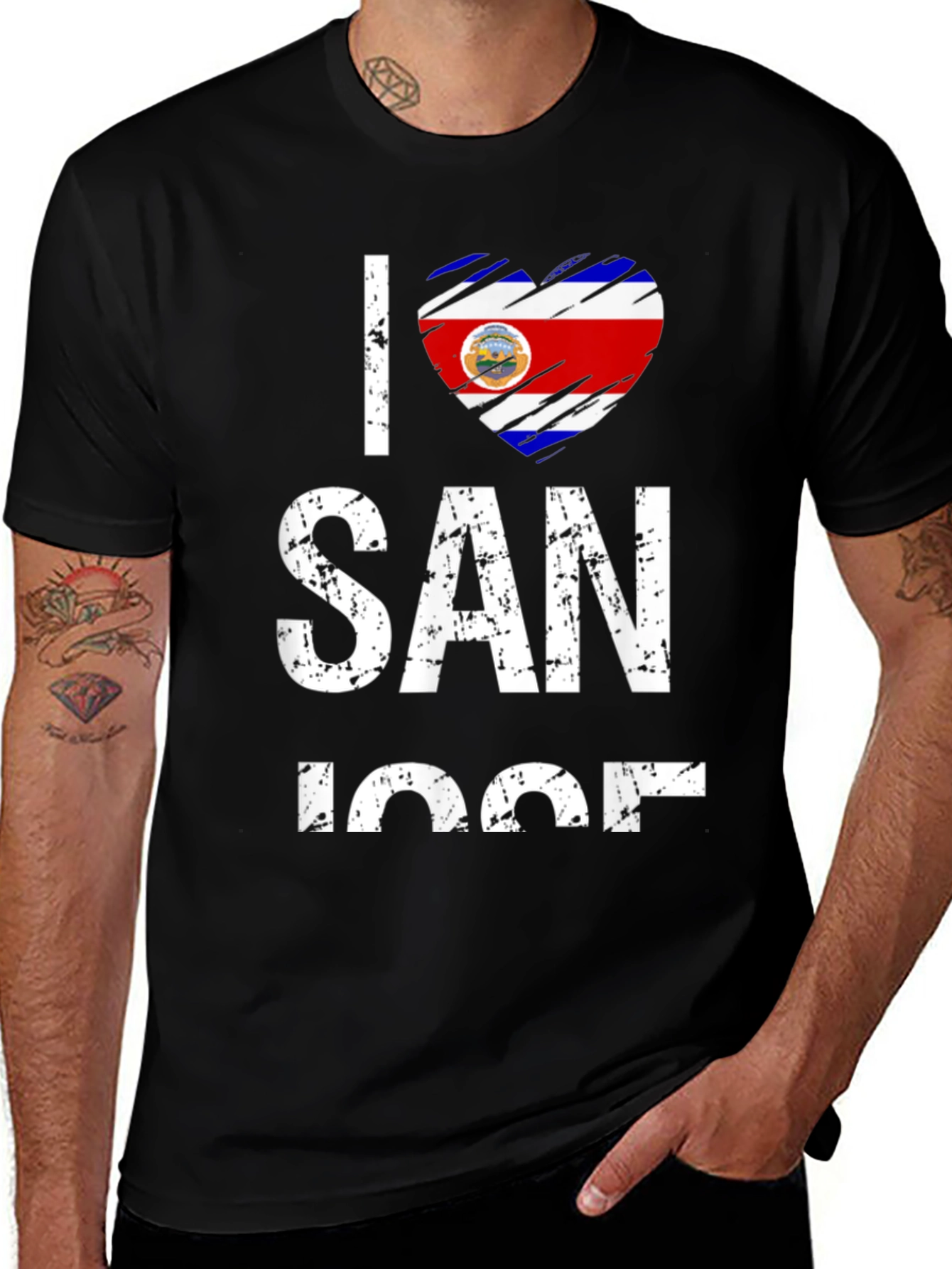 I Love San Jose Costa Rica T-Shirt