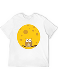 Owl Moon Graphic T-Shirt