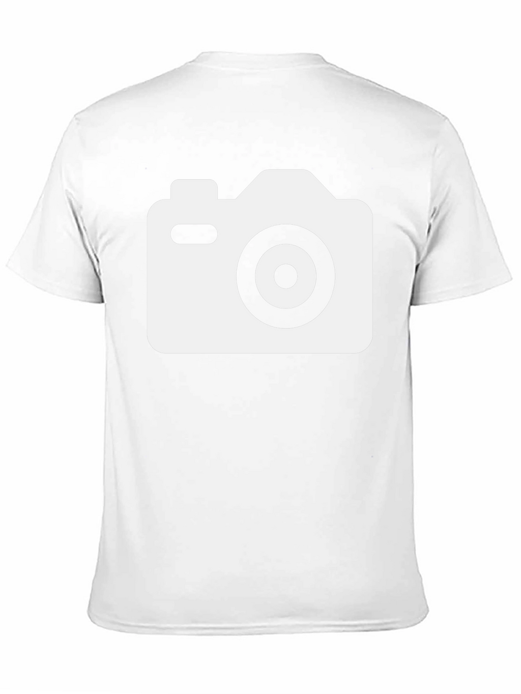 Camera Graphic T-Shirt - Black Cotton Tee