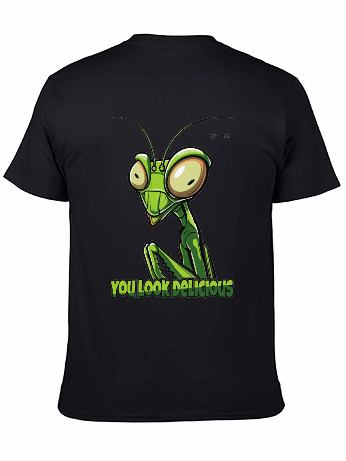 Praying Mantis You Look Delicious Graphic Tee