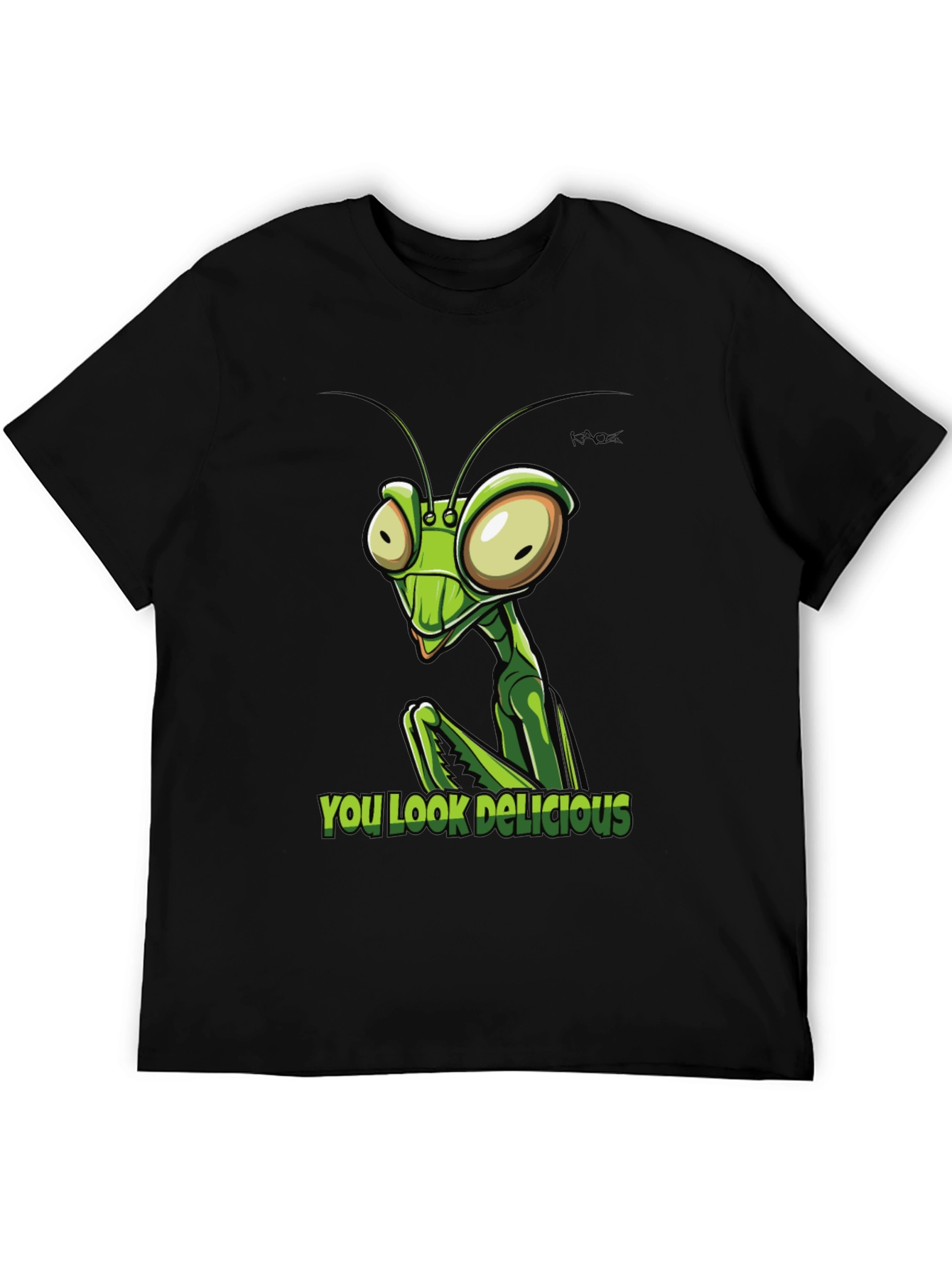 Praying Mantis You Look Delicious Graphic Tee
