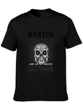 Wanted Skull T-Shirt - Armed & Very Dangerous
