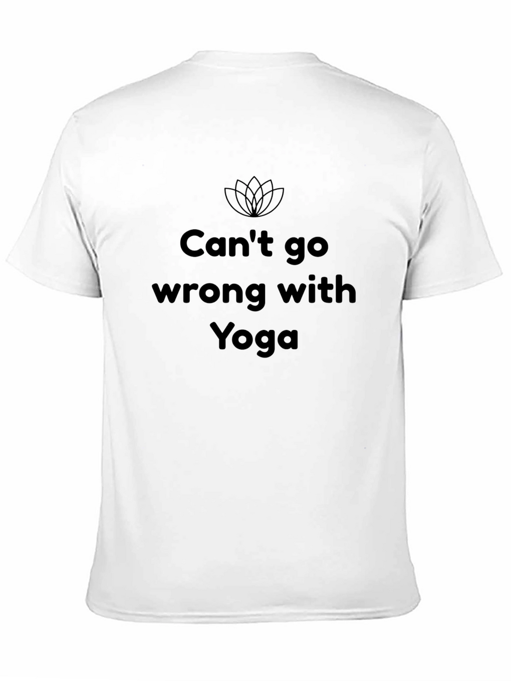 Yoga T-Shirt - Cant Go Wrong with Yoga