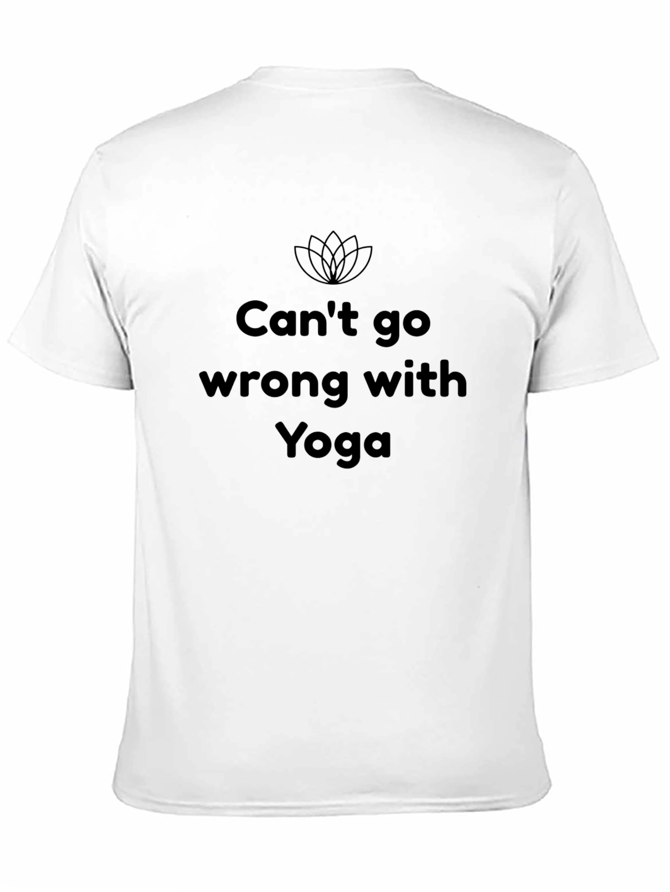 Yoga T-Shirt - Cant Go Wrong with Yoga