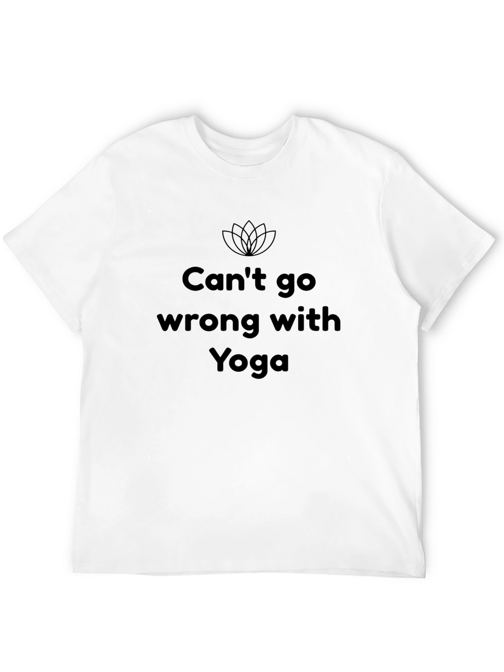 Yoga T-Shirt - Cant Go Wrong with Yoga