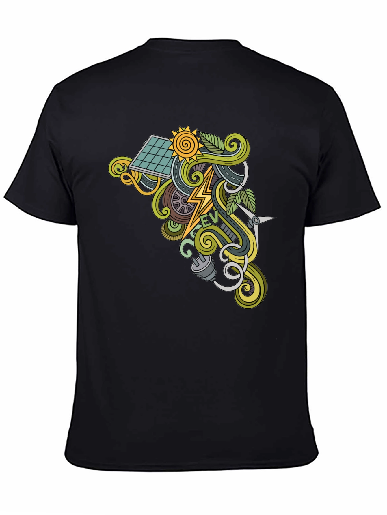 Electric Vehicle EV Graphic T-Shirt