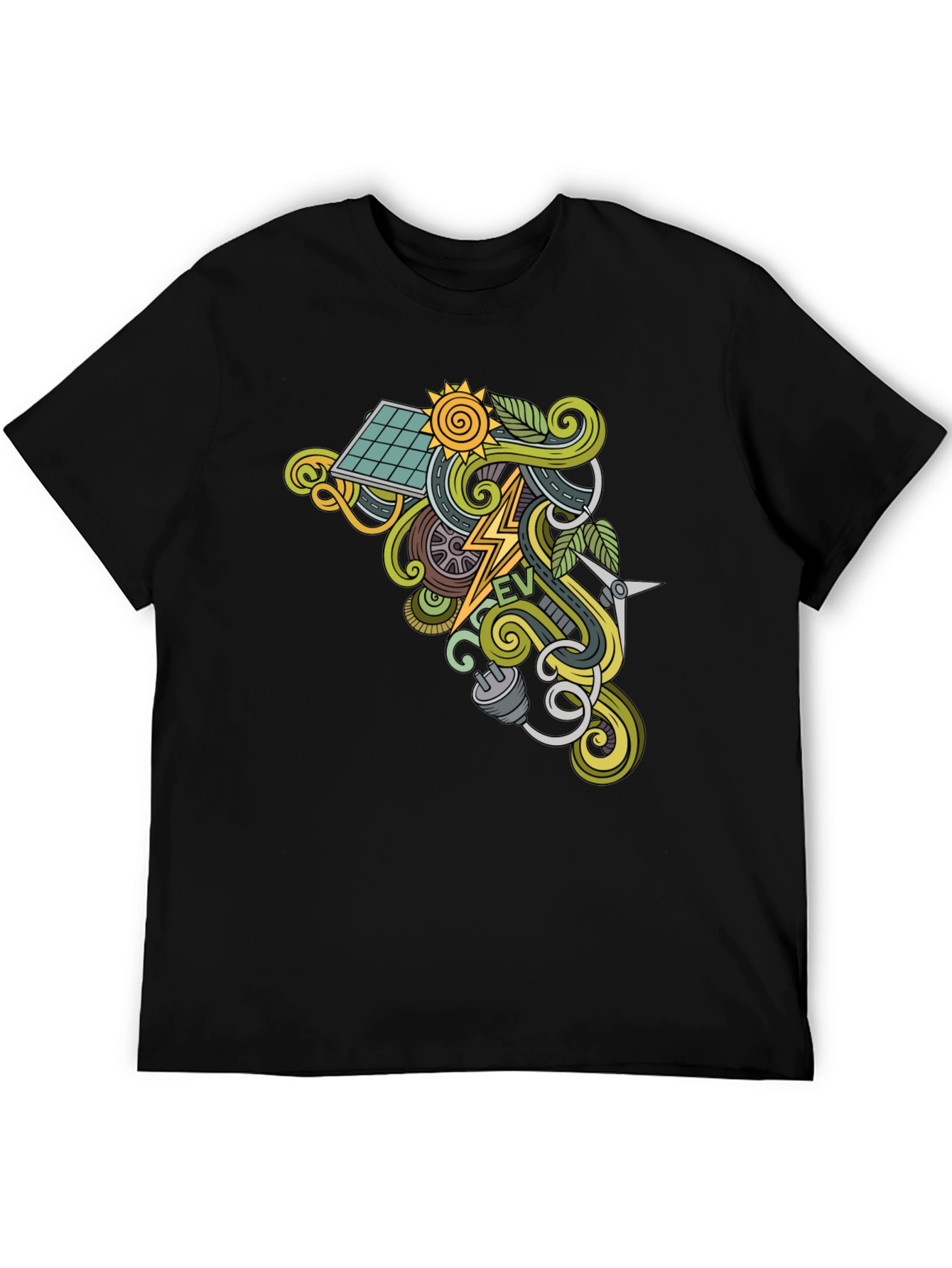 Electric Vehicle EV Graphic T-Shirt
