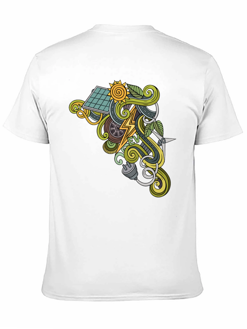 Electric Vehicle EV Graphic T-Shirt