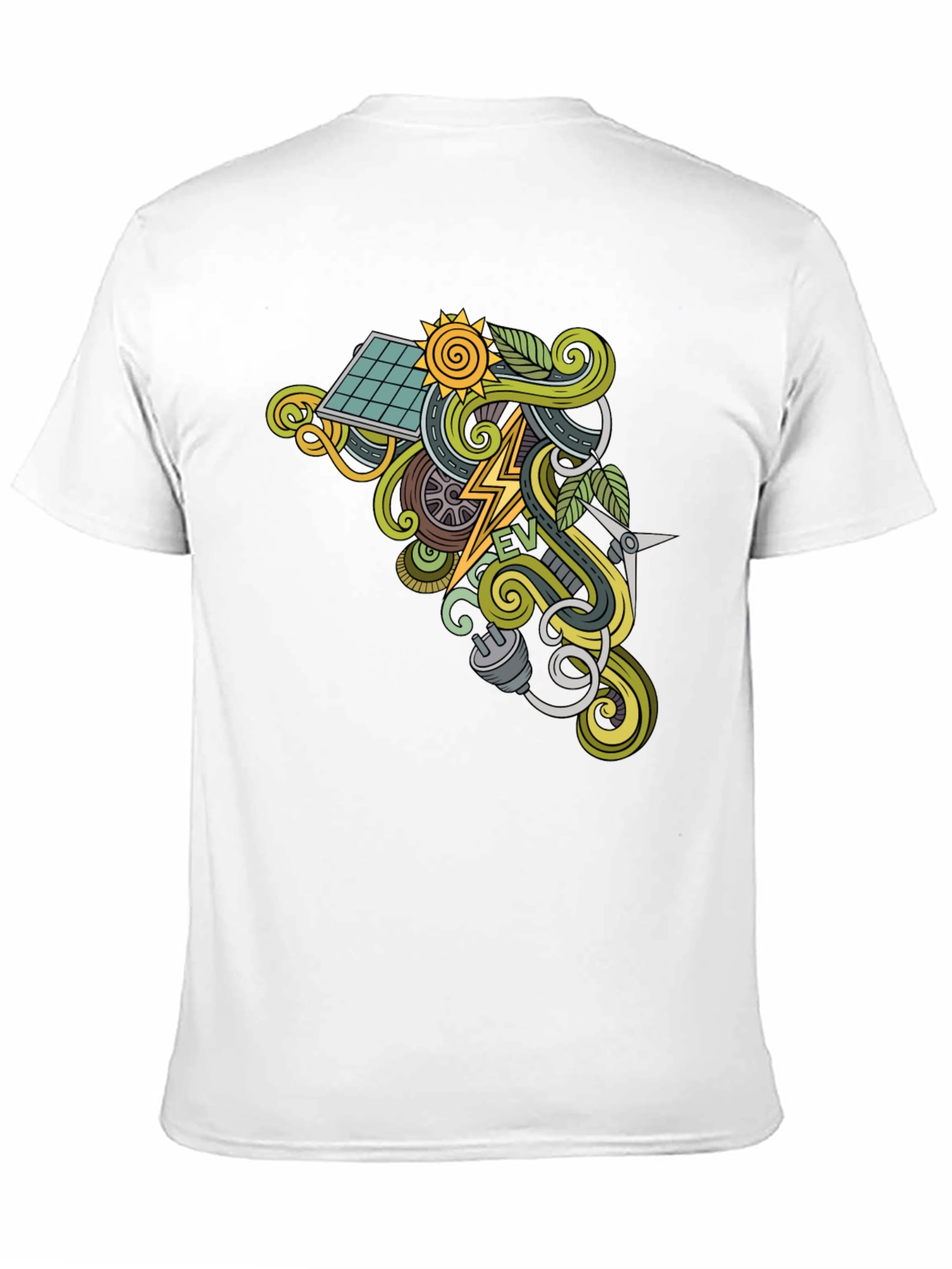 Electric Vehicle EV Graphic T-Shirt
