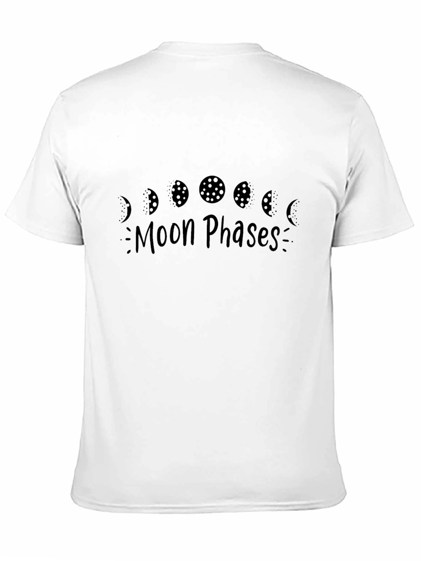Moon Phases Graphic Print Tee