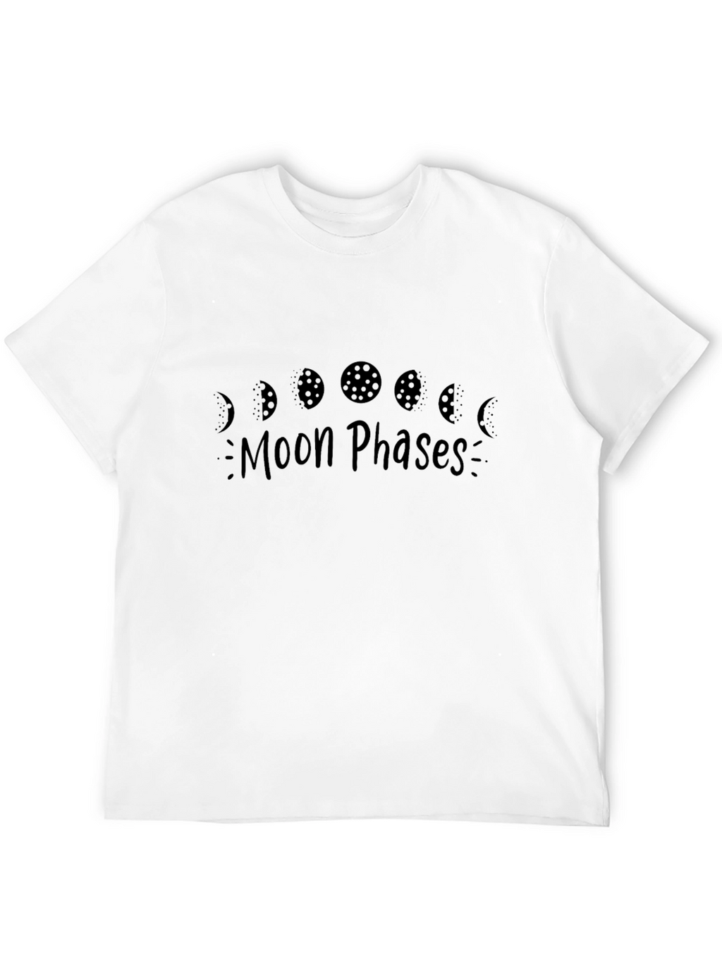 Moon Phases Graphic Print Tee