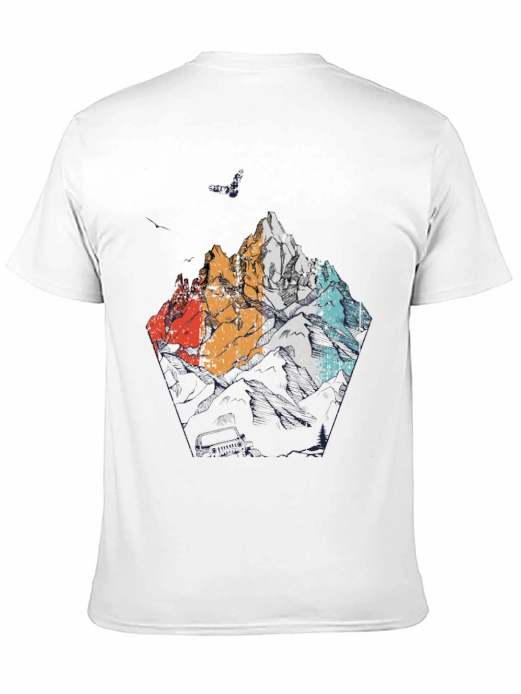 Mountain Graphic Tee - Adventure Awaits
