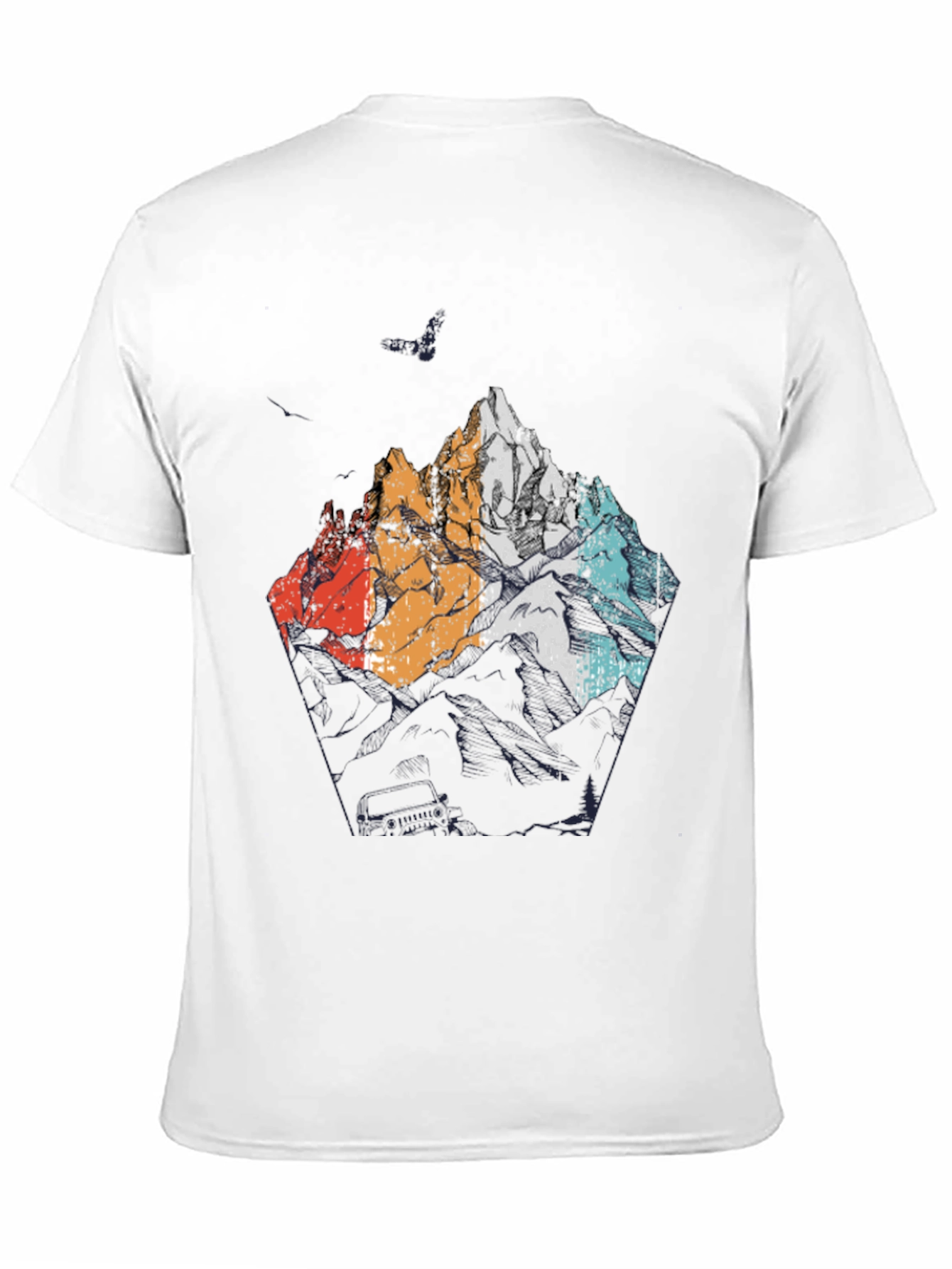 Mountain Graphic Tee - Adventure Awaits