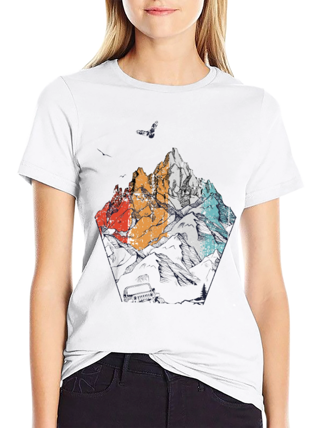 Mountain Graphic Tee - Adventure Awaits
