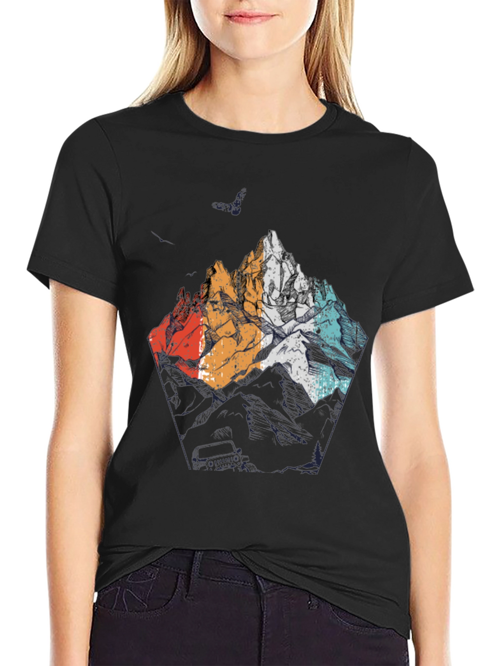Mountain Graphic Tee - Adventure Awaits
